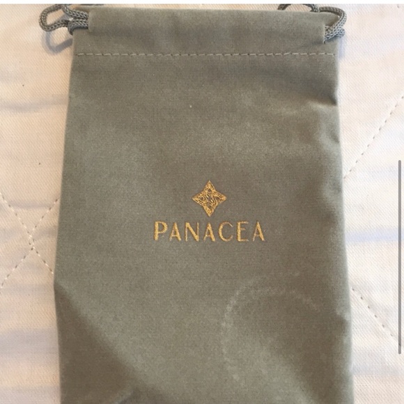 Panacea Blue Green Layered Fan Drop Earrings NWT - Picture 5 of 7